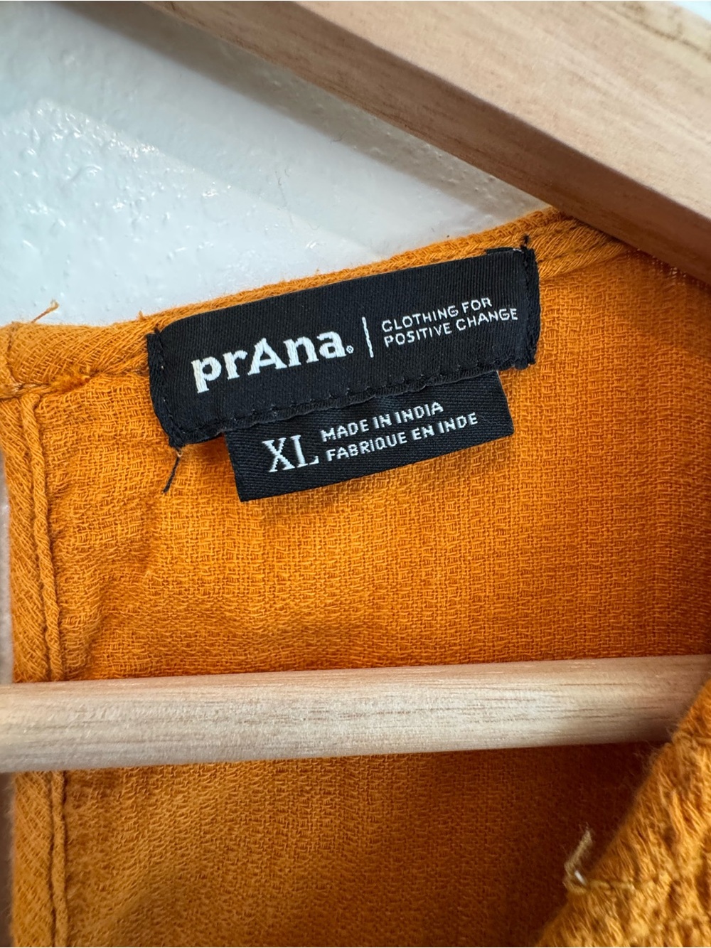 Prana 100% Organic Cotton Sleeveless Midi Dress in Mustard Yellow Size XL - Picture 2 of 10